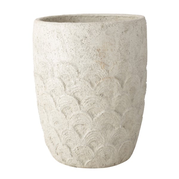 Mudo Concept Shell Saksı Krem 31X37Cm