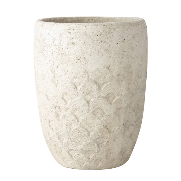 Mudo Concept Shell Saksı Krem 35X44Cm