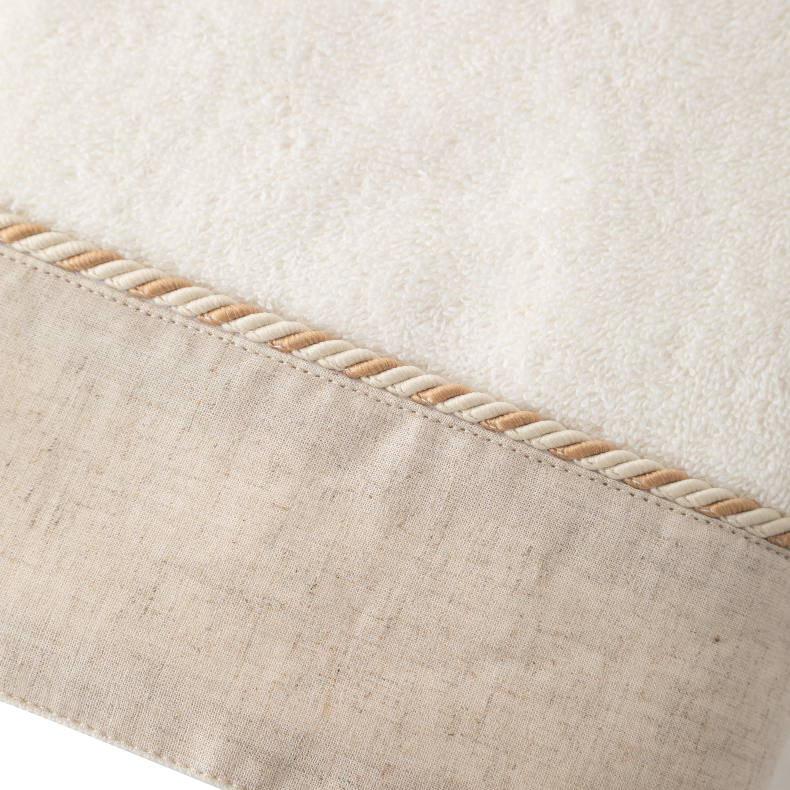 ELANOR KREM YÜZ HAVLUSU 50X80