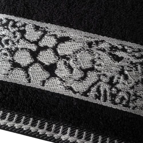 WILD SİYAH EL HAVLUSU 30X50