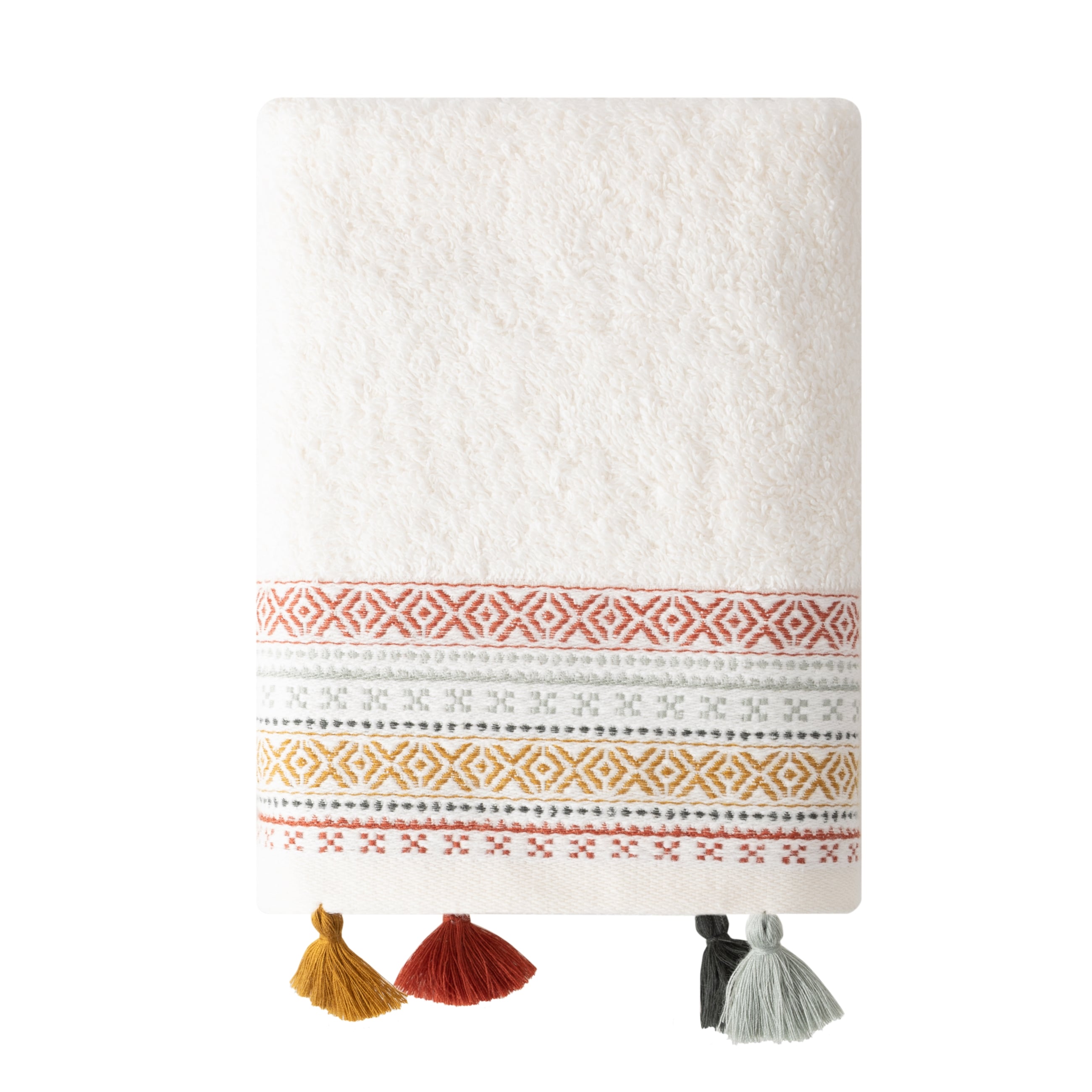 LAIA RENKLİ PÜSKÜLLÜ EL HAVLUSU 30X50