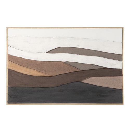 SIENNA ÇERÇEVELİ YAĞLIBOYA TABLO 100X150 CM