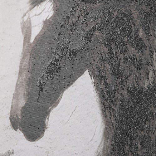 STALLIONS ÇERÇEVELİ YAĞLIBOYA TABLO 100X150 CM