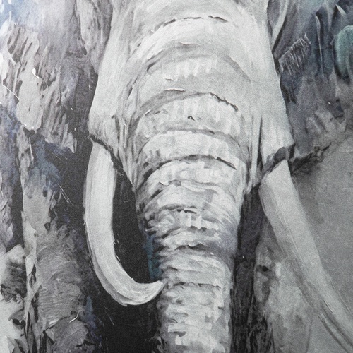 ELEPHAS ÇERÇEVELİ TABLO 100X100 CM