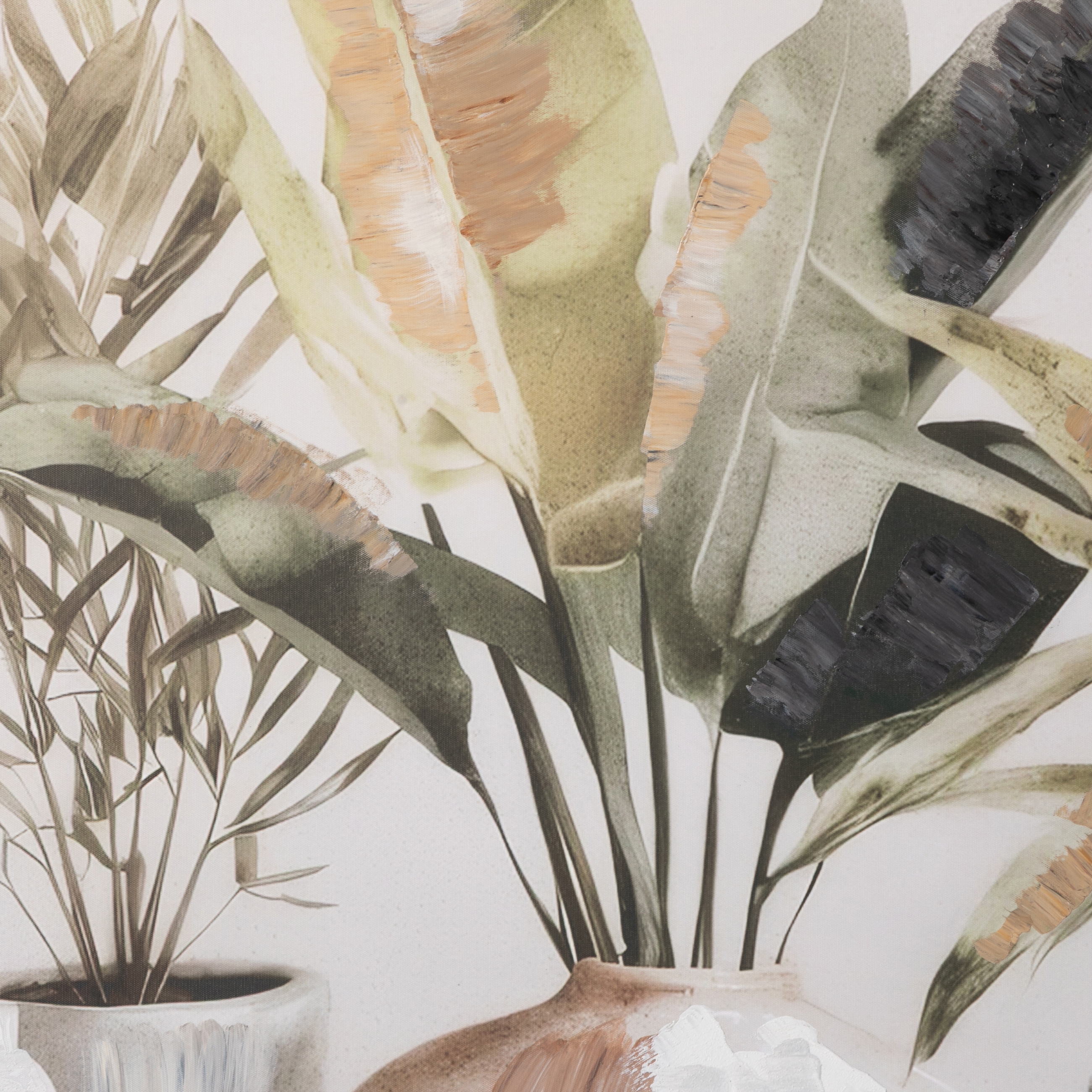 SERENE VESSEL ÇERÇEVELİ YAĞLIBOYA TABLO 100X150 CM