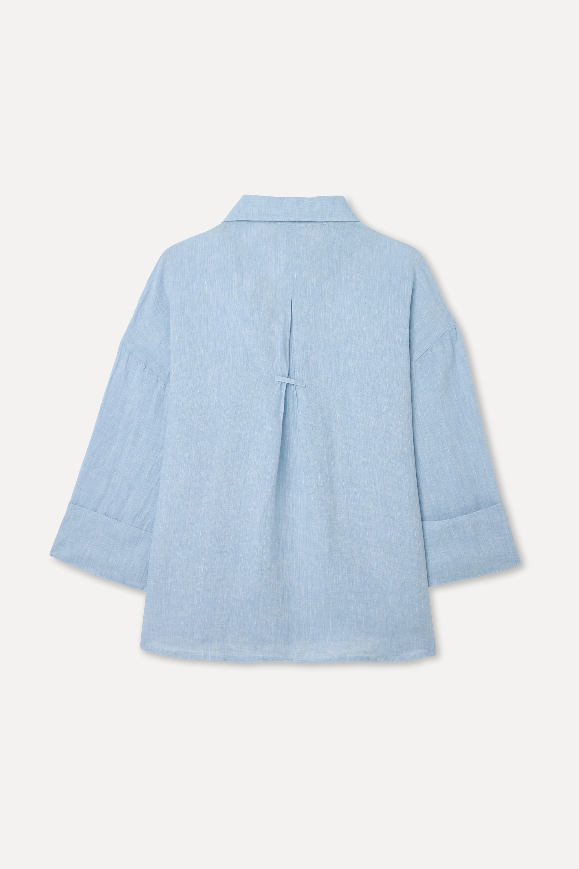 OVERSIZE KETEN GÖMLEK