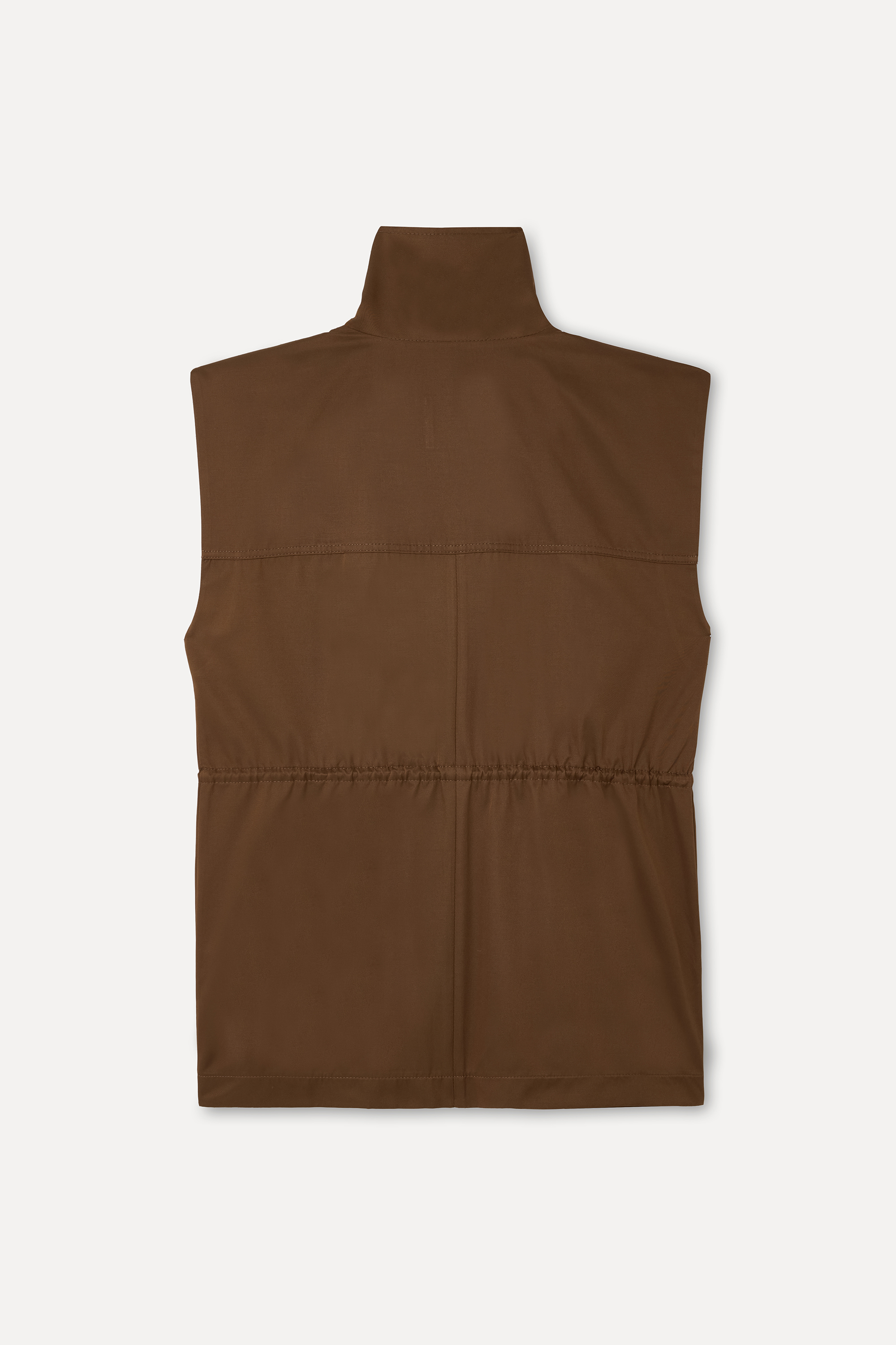 DİK YAKA ÇOK CEPLİ YELEK