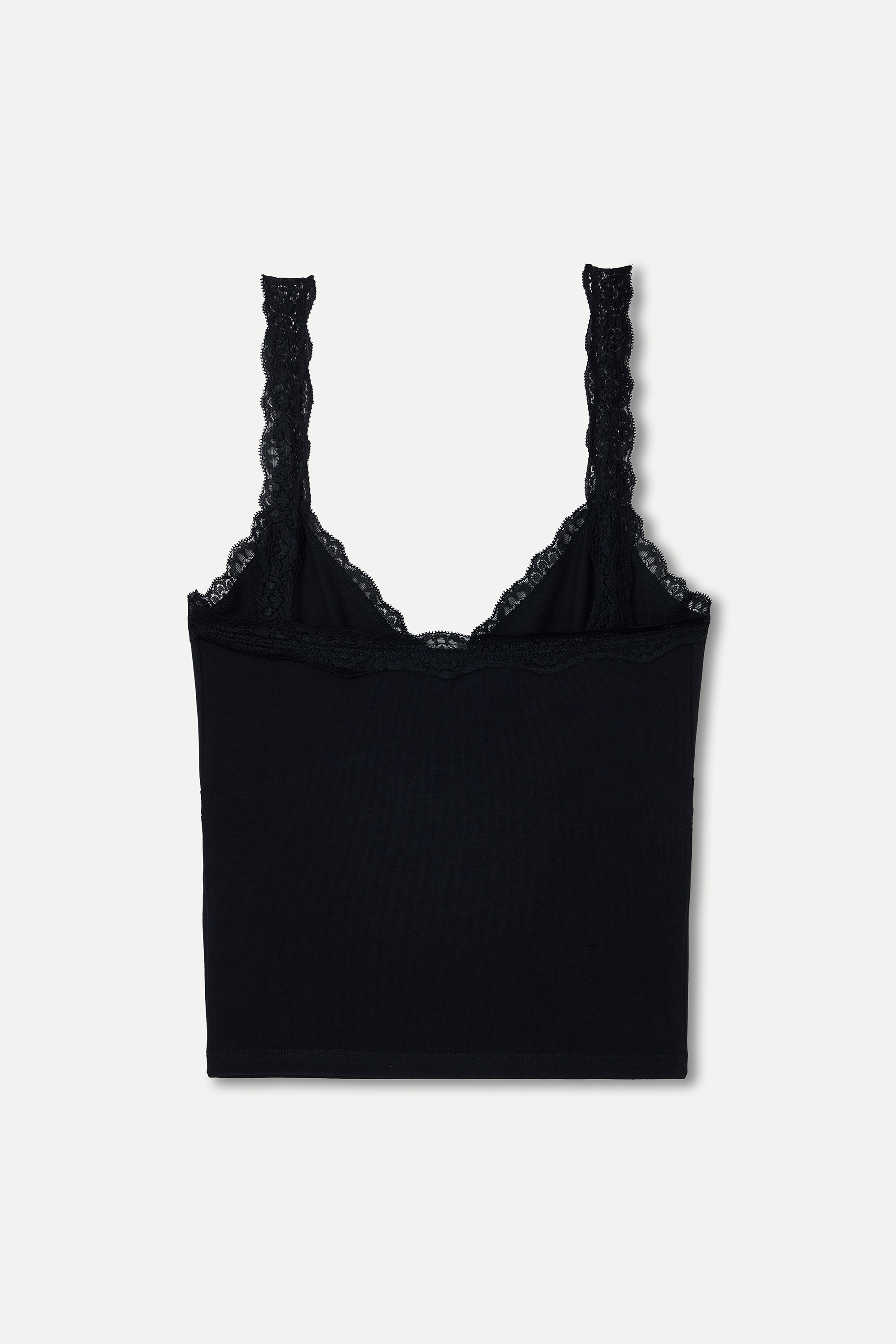 DANTELLİ FITTED AÇIK YAKA ATLET