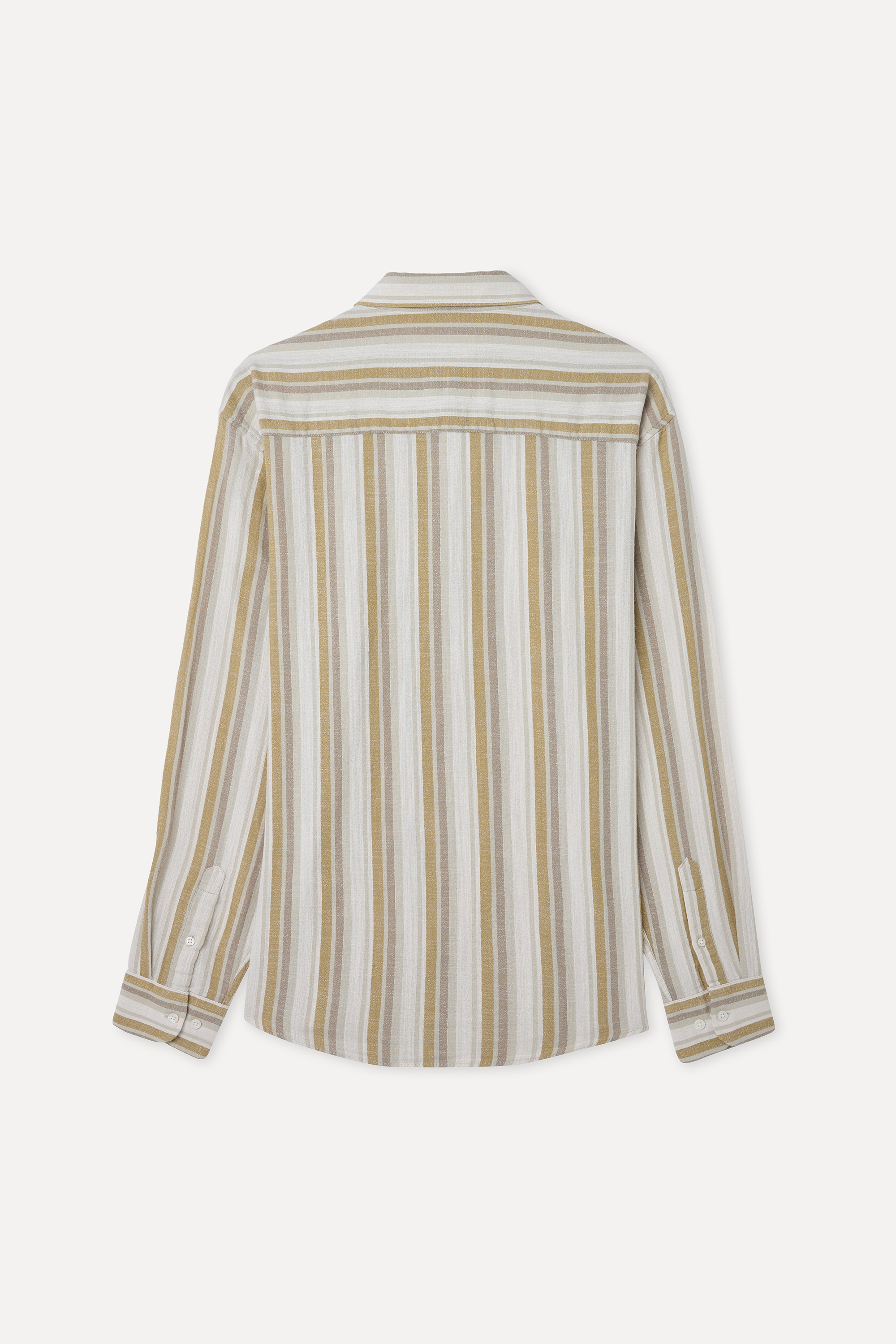 ÇİZGİLİ REGULAR FIT UZUN KOLLU GÖMLEK