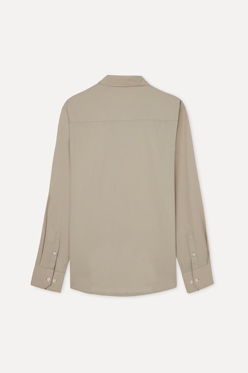 ARMÜRLÜ REGULAR FIT UZUN KOLLU GÖMLEK