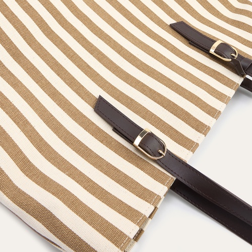 ÇİZGİLİ CÜZDANLI EL ÇANTASI