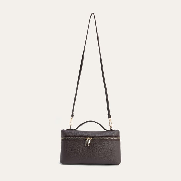 ÇİFT FERMUARLI OMUZ ÇANTASI