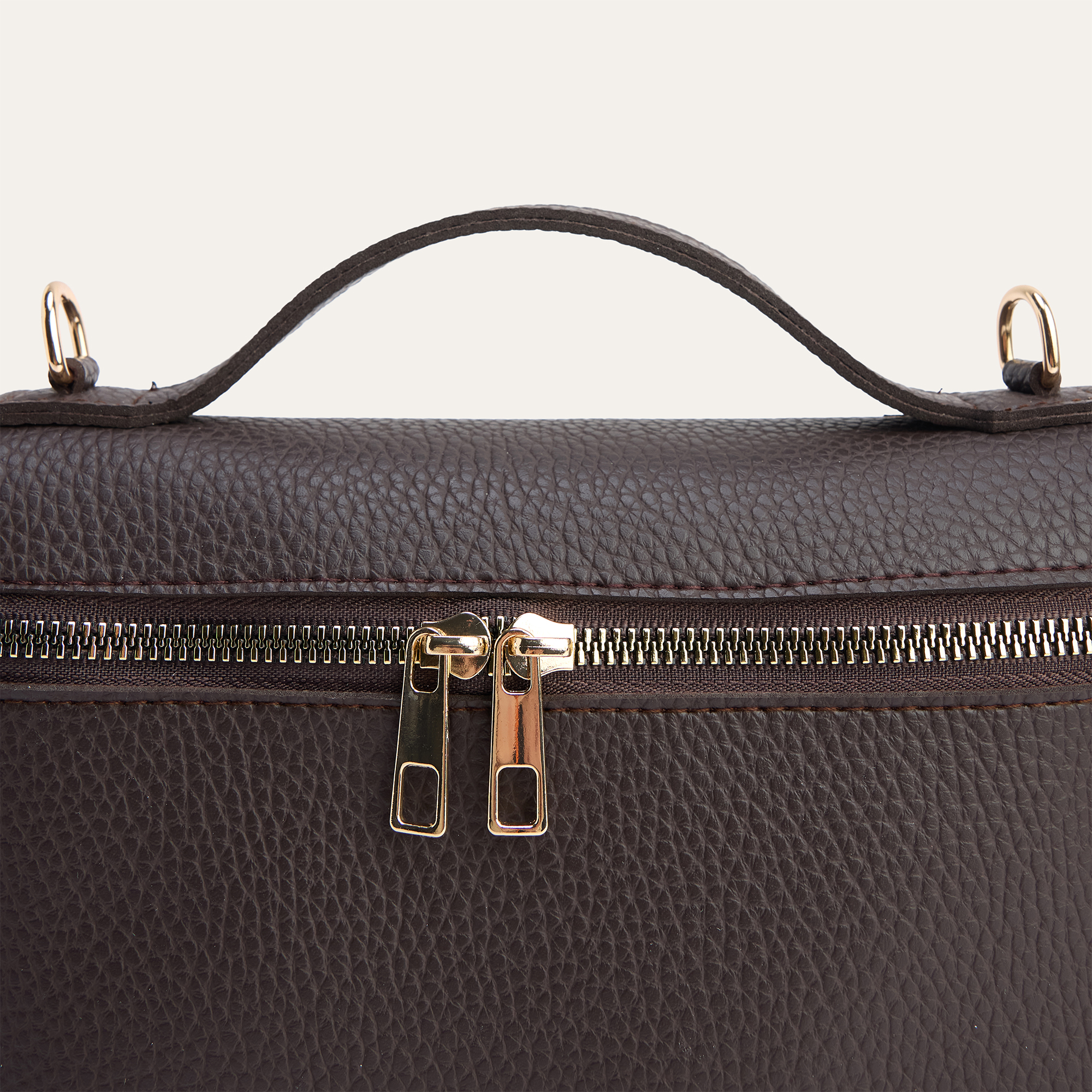 ÇİFT FERMUARLI OMUZ ÇANTASI