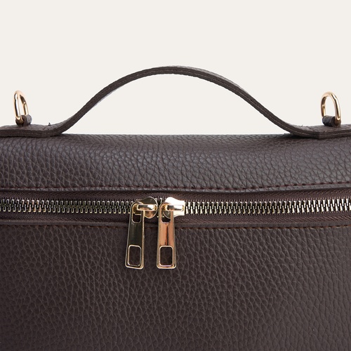 ÇİFT FERMUARLI OMUZ ÇANTASI