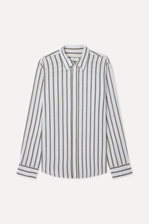  ÇİZGİLİ REGULAR FIT UZUN KOLLU GÖMLEK