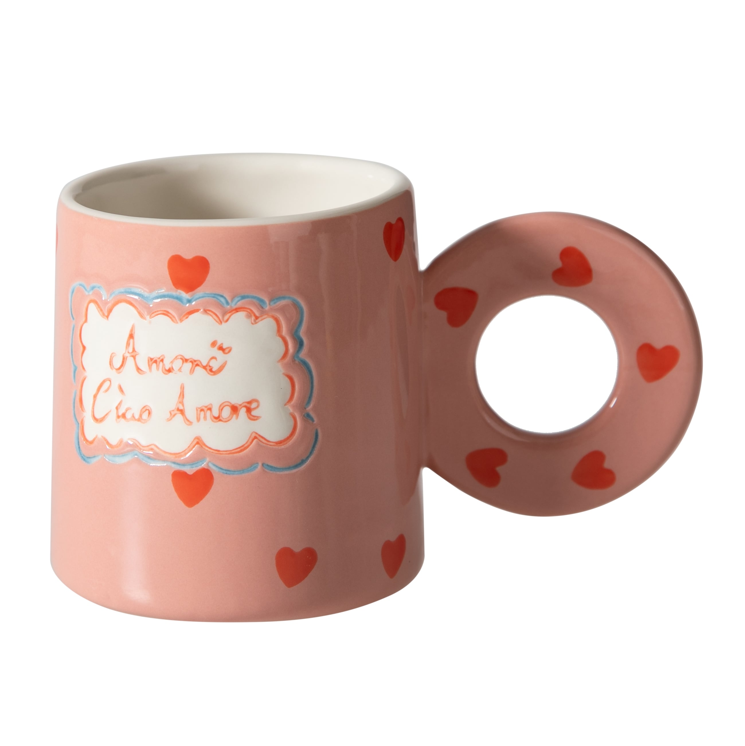 LISMORE KUPA PEMBE 14 CM