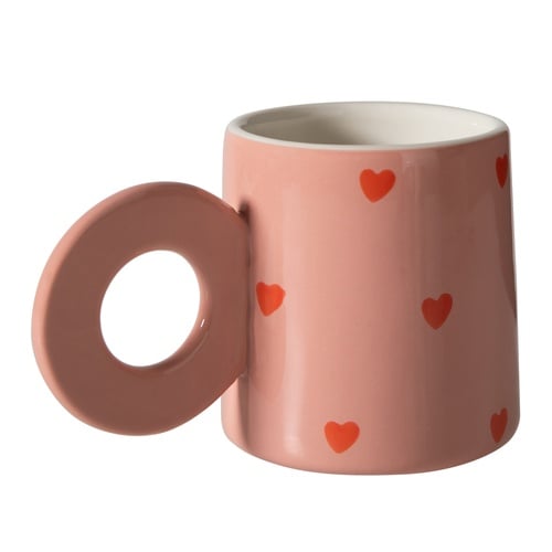 LISMORE KUPA PEMBE 14 CM