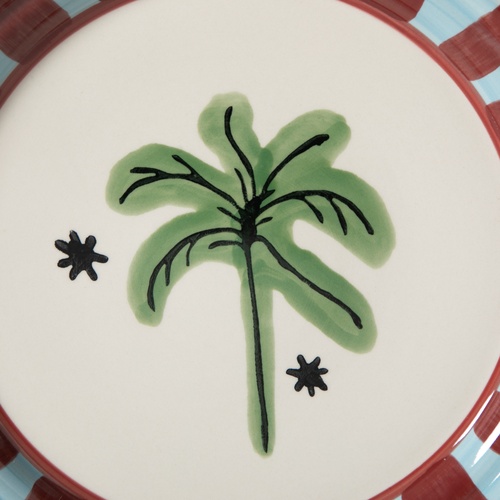 LISMORE SERVİS TABAĞI BORDO 25 CM