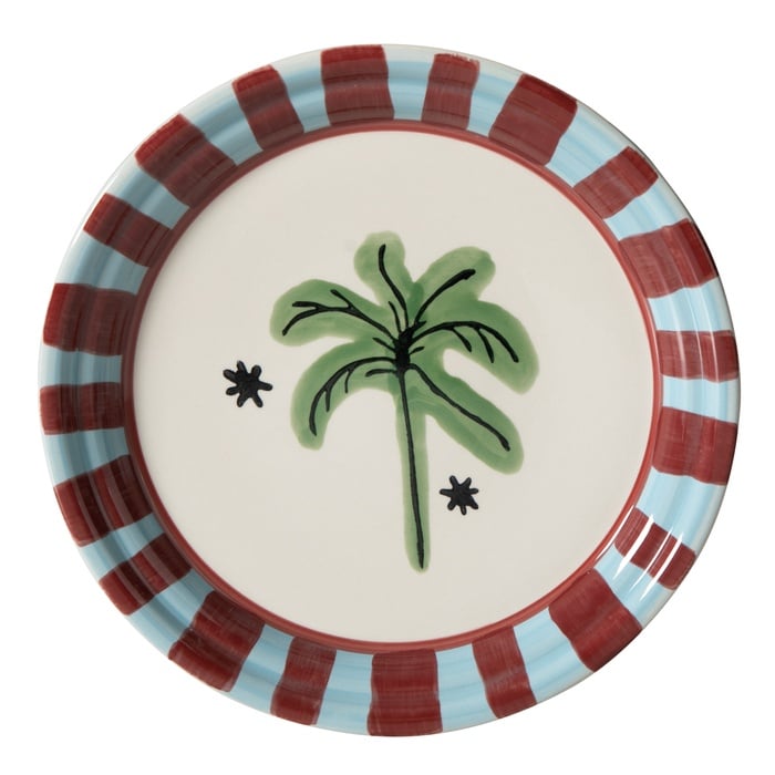 LISMORE SERVİS TABAĞI BORDO 25 CM