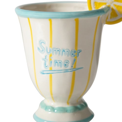  LISMORE KUPA MAVİ 11 CM