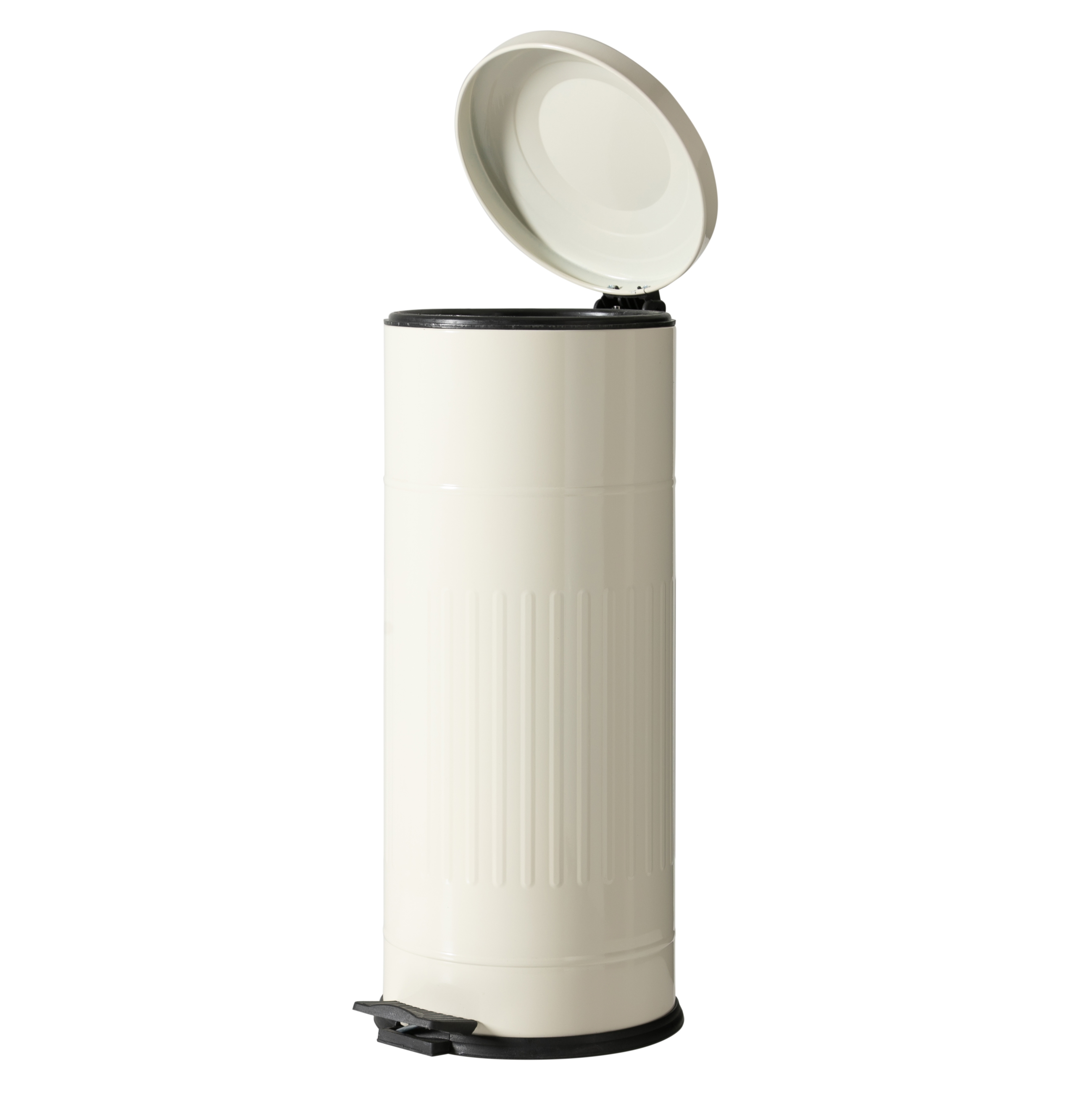 27LT PEDALLI VINTAGE ÇÖP KOVASI KREM