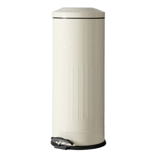 27LT PEDALLI VINTAGE ÇÖP KOVASI KREM