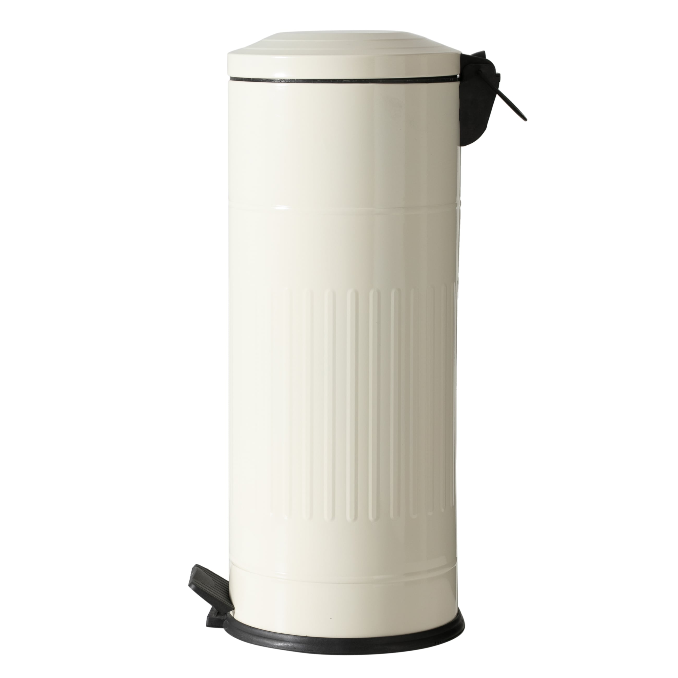 27LT PEDALLI VINTAGE ÇÖP KOVASI KREM