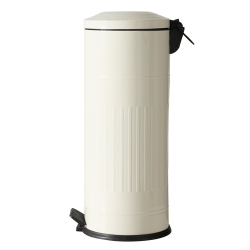 27LT PEDALLI VINTAGE ÇÖP KOVASI KREM