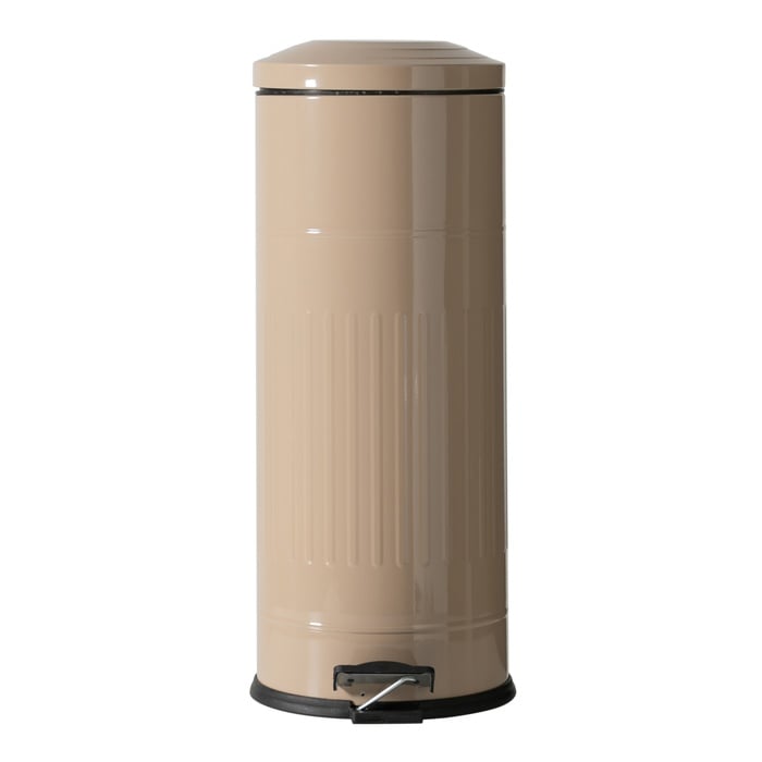 27LT PEDALLI VINTAGE ÇÖP KOVASI BEJ