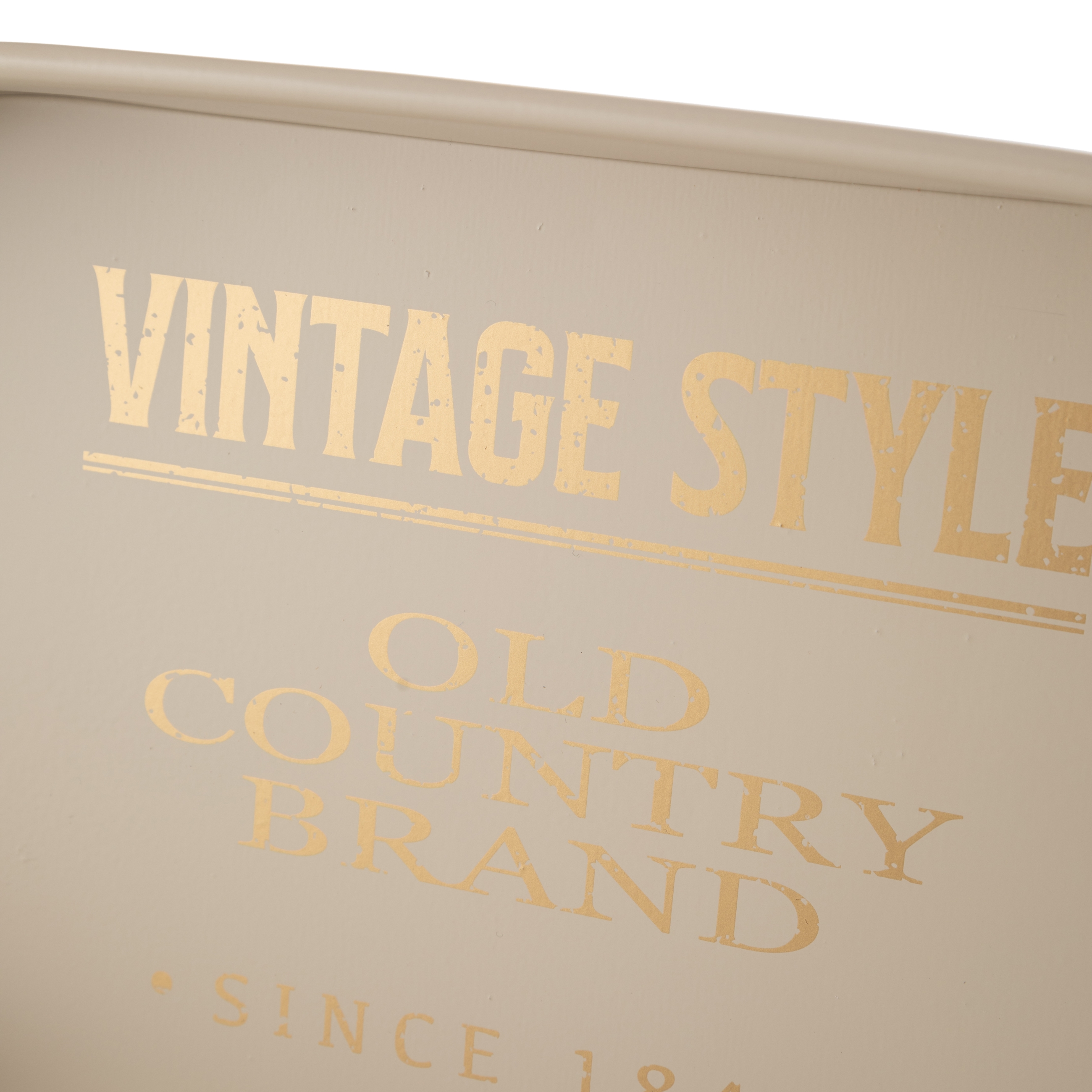 VETRA  OVAL TEPSİ BEJ 44X22 CM