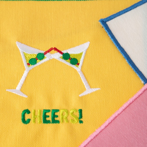  SUMMER NAKIŞLI 4'LÜ KOKTEYL PEÇETE 15X15