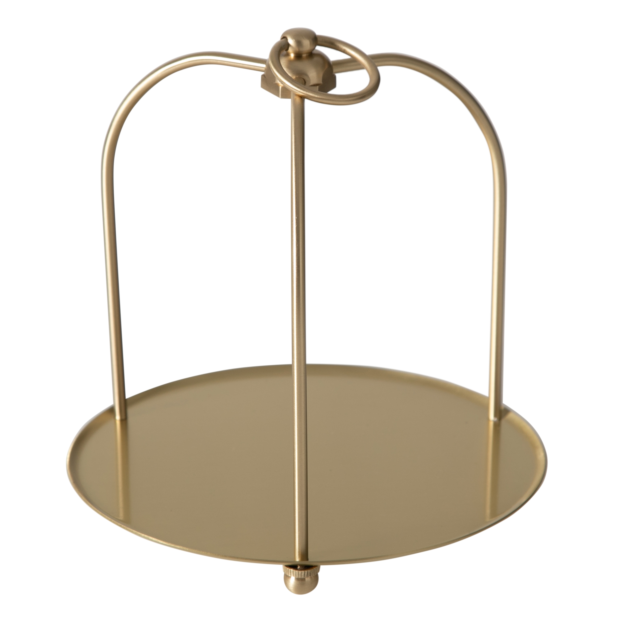 LIORA KULPLU DEKORATİF TEPSİ  18x21 CM