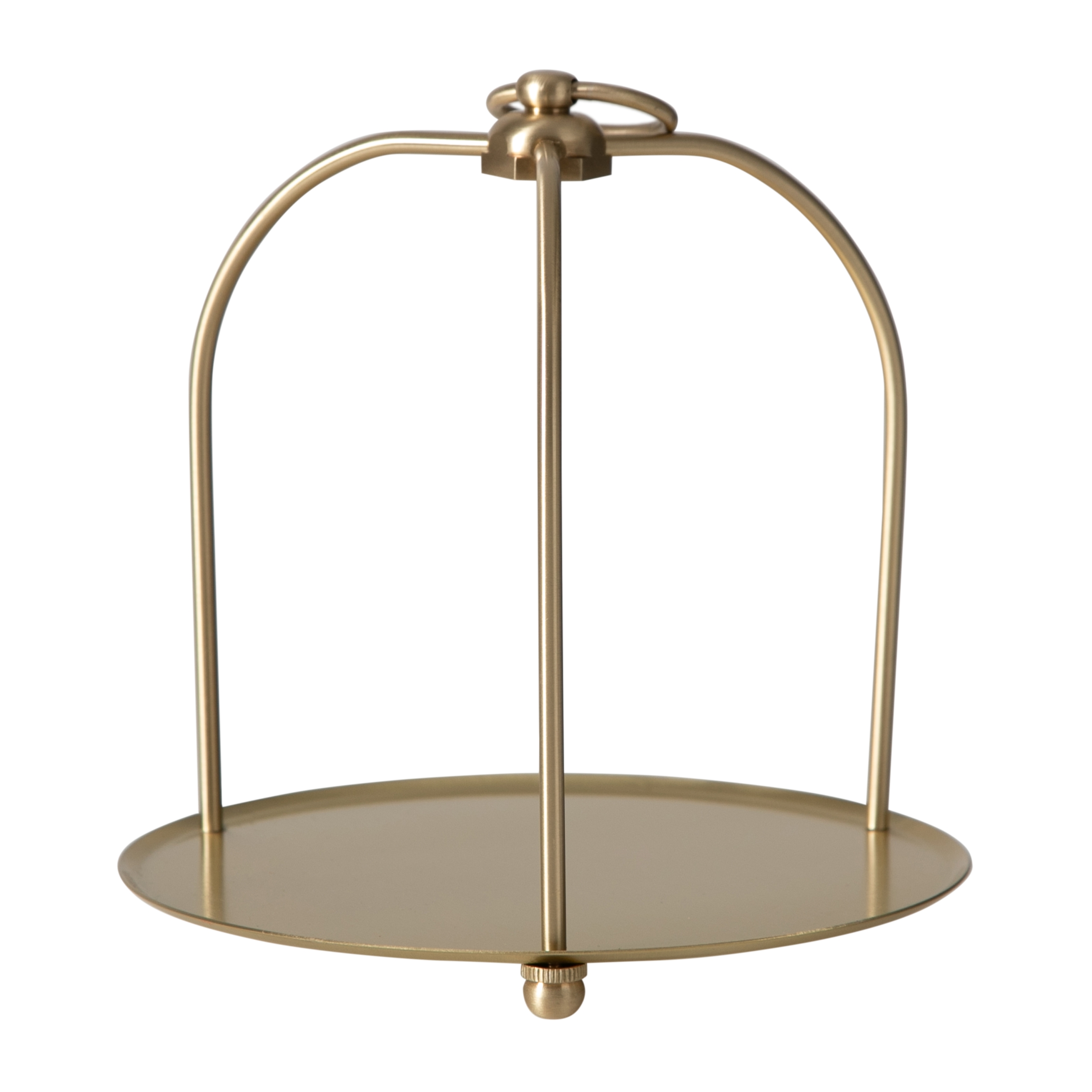 LIORA KULPLU DEKORATİF TEPSİ  18x21 CM