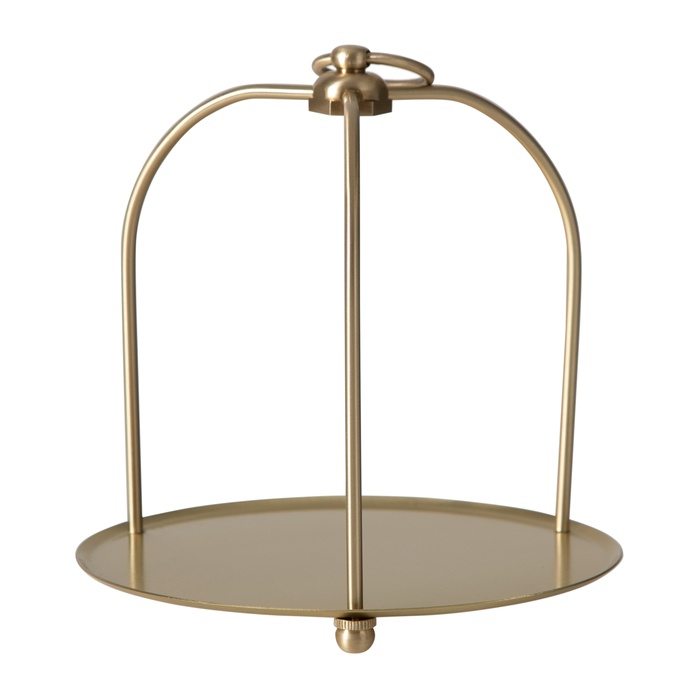 LIORA KULPLU DEKORATİF TEPSİ  18x21 CM