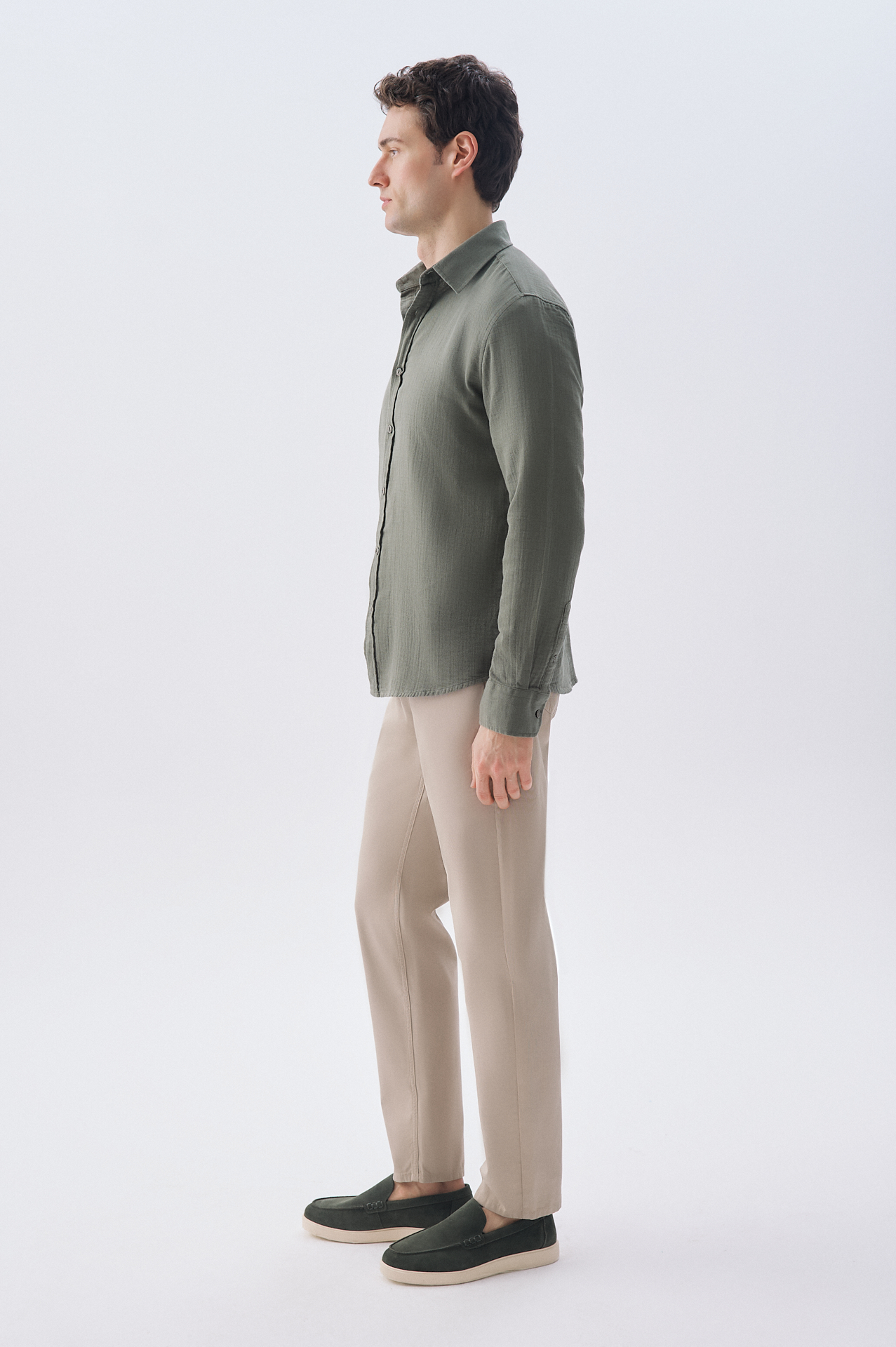 REGULAR FIT UZUN KOLLU GÖMLEK