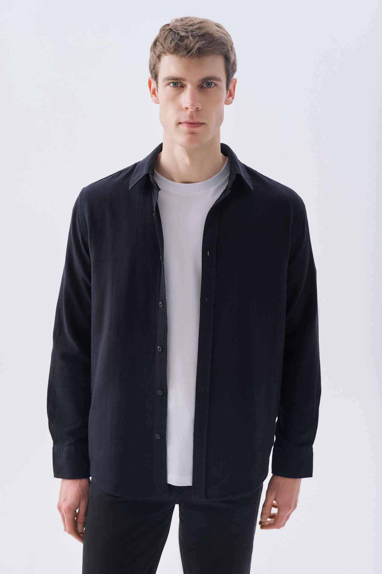 REGULAR FIT UZUN KOLLU GÖMLEK