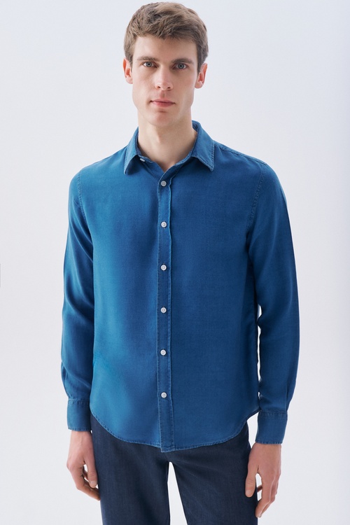 REGULAR FIT UZUN KOLLU GÖMLEK