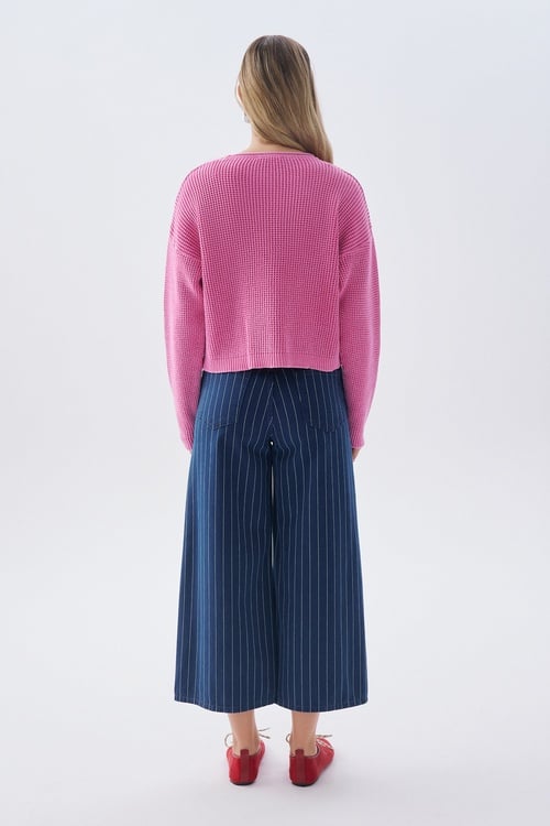 BİSİKLET YAKA KAZAK