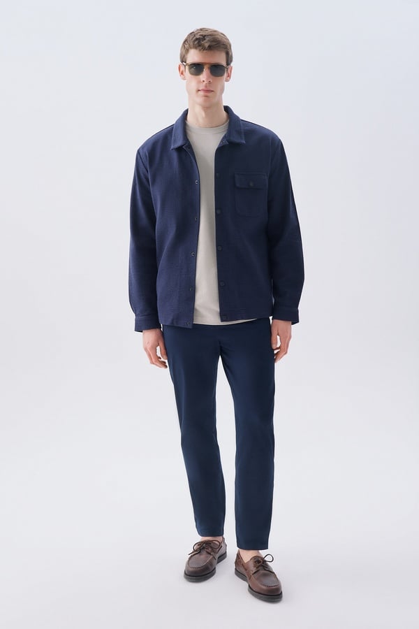 TAPERED FIT CHINO PANTOLON