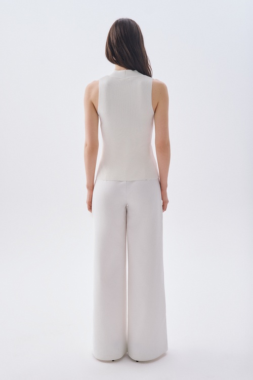 FITTED V YAKA KOLSUZ KAZAK