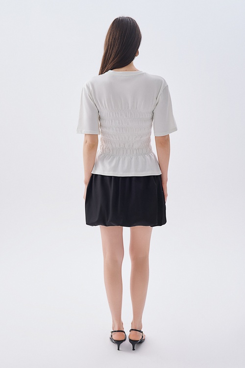 BELİ LASTİKLİ MİNİ BALON ETEK