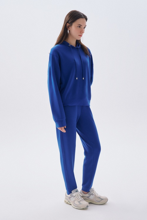 MODAL KARIŞIMLI KAPÜŞONLU SWEATSHIRT