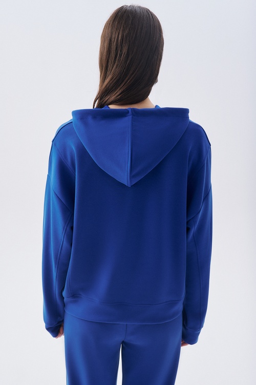 MODAL KARIŞIMLI KAPÜŞONLU SWEATSHIRT