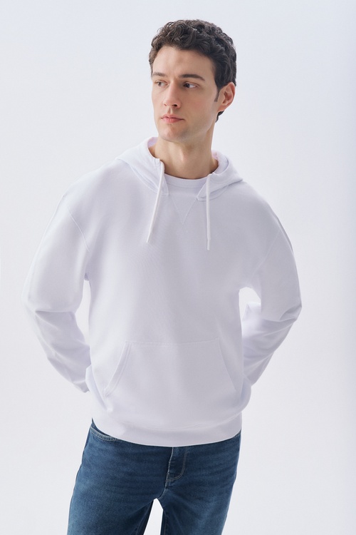 LOOSE FIT KAPÜŞONLU SWEATSHIRT