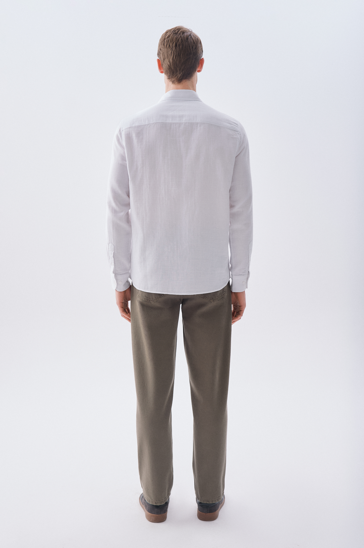 REGULAR FIT UZUN KOLLU GÖMLEK