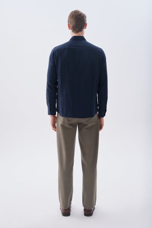 REGULAR FIT UZUN KOLLU GÖMLEK