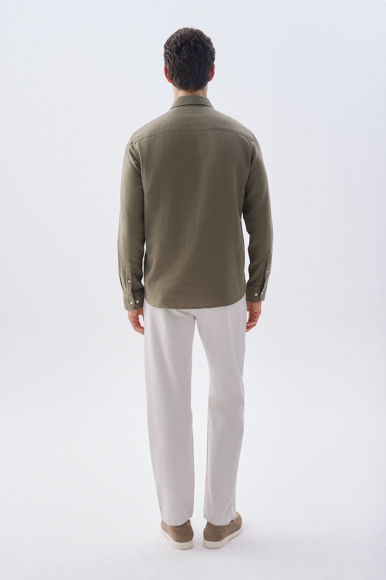 REGULAR FIT UZUN KOLLU GÖMLEK