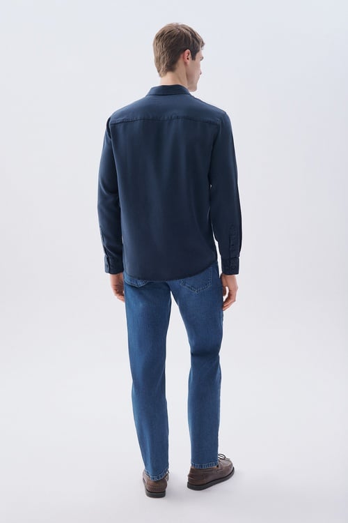 REGULAR FIT UZUN KOLLU GÖMLEK