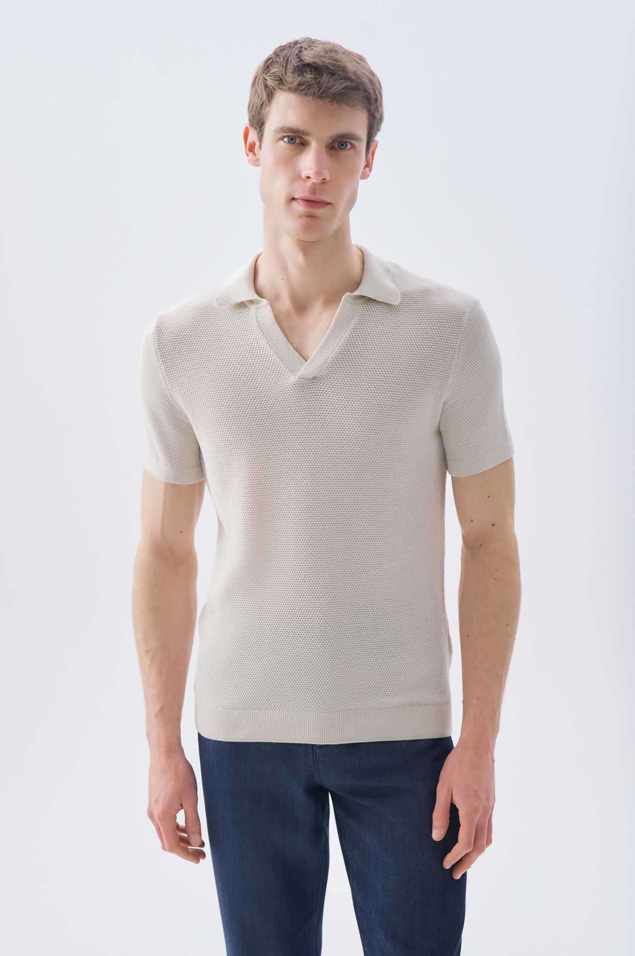 POLO YAKA KISA KOLLU TRİKO KAZAK