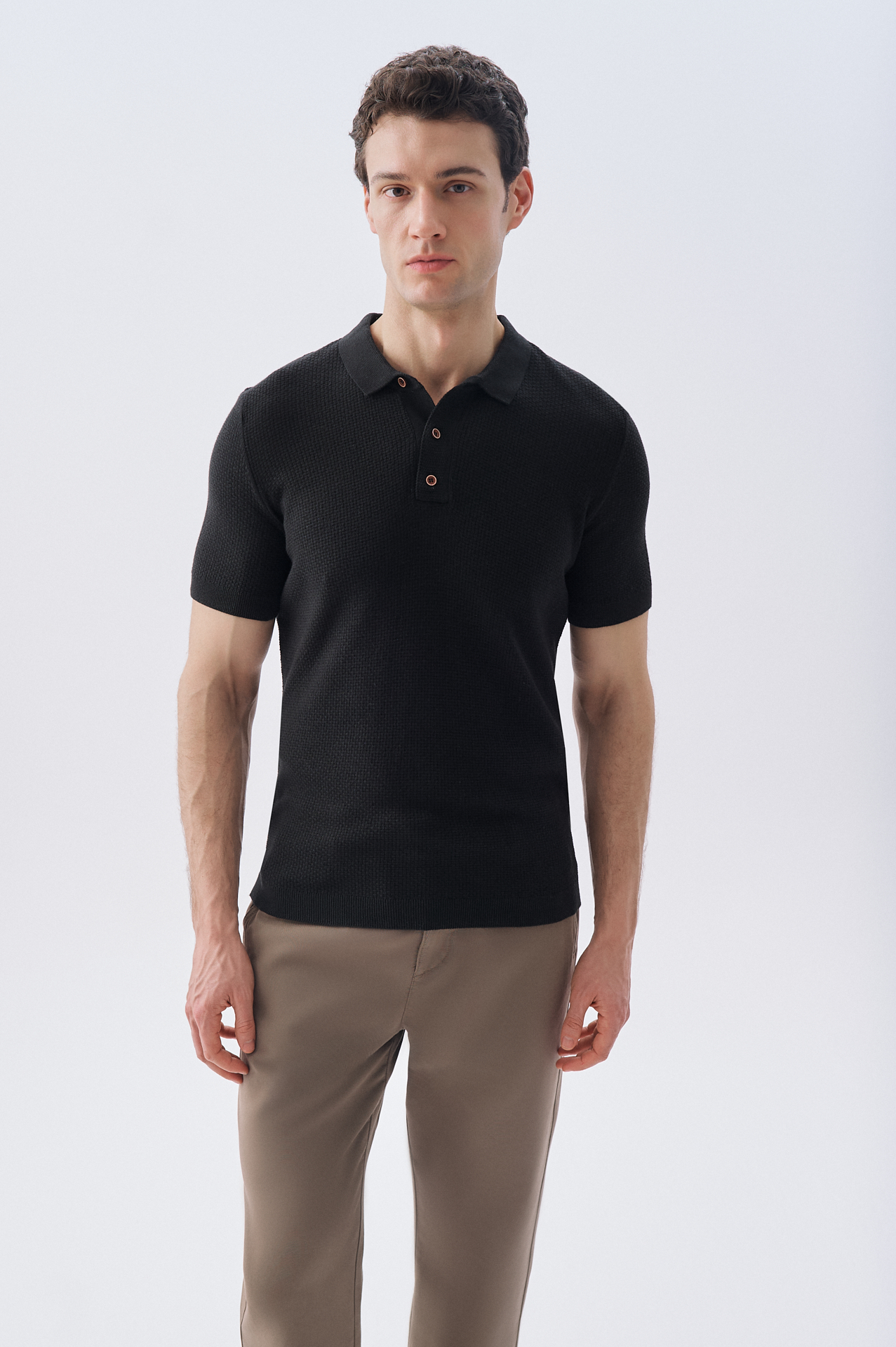 POLO YAKA KISA KOLLU TRİKO KAZAK